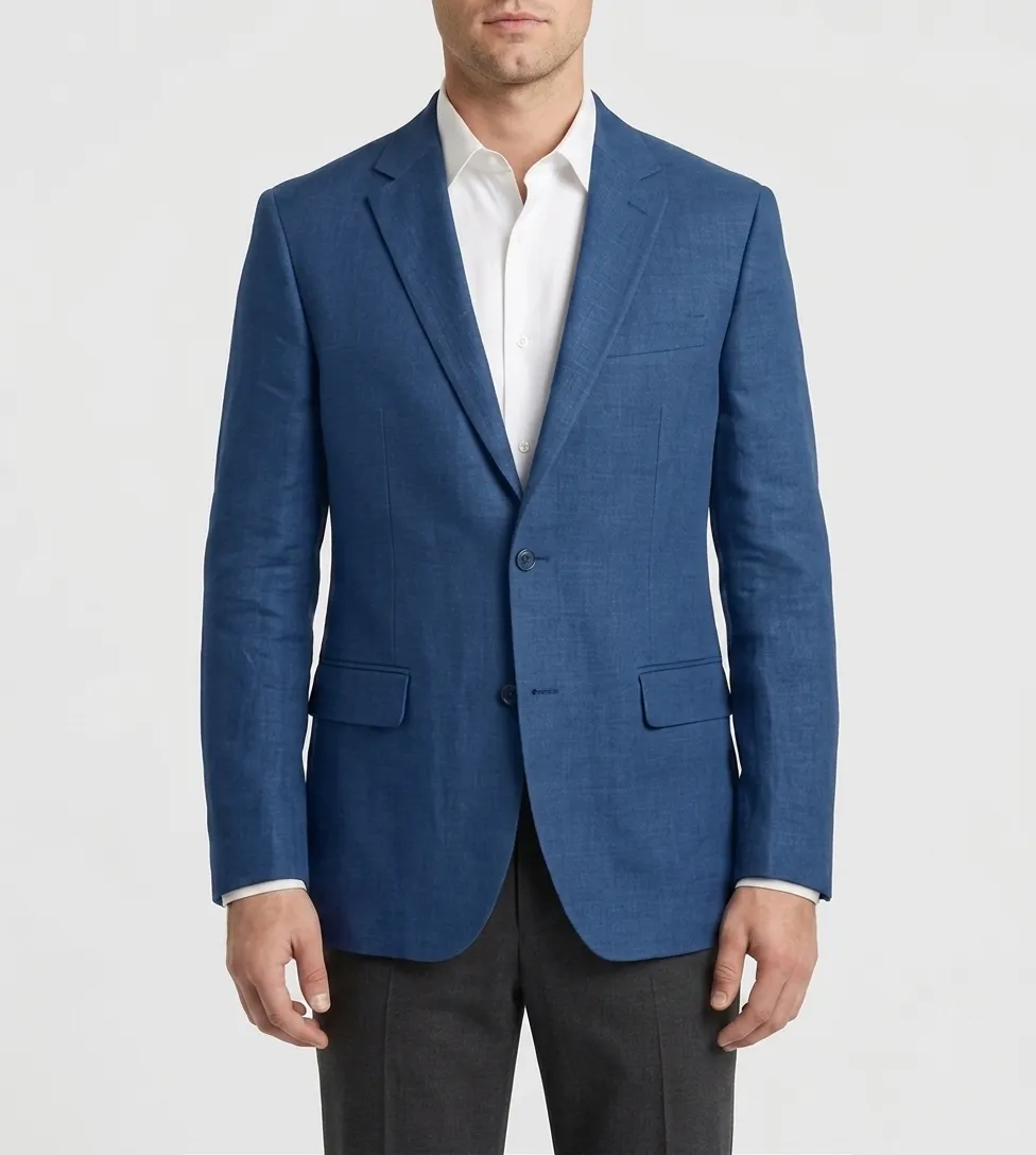 Blazer suites export quality medium blue